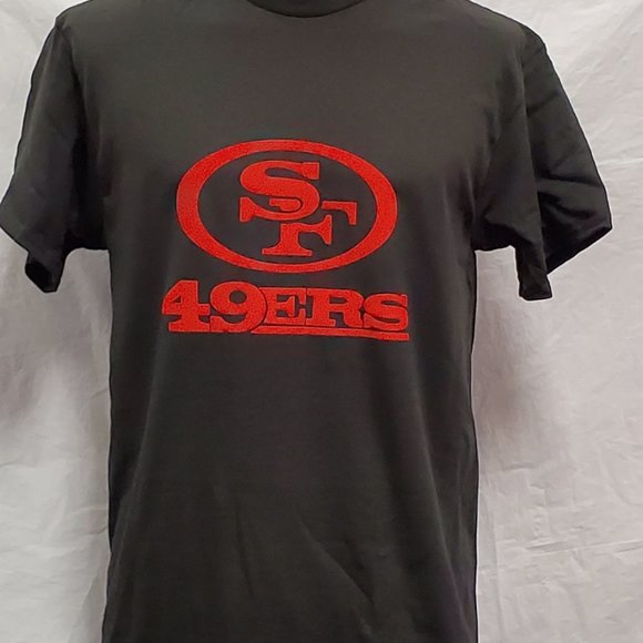 San Francisco 49ers Vinyl Super Flock Logo - Picture 2 of 3